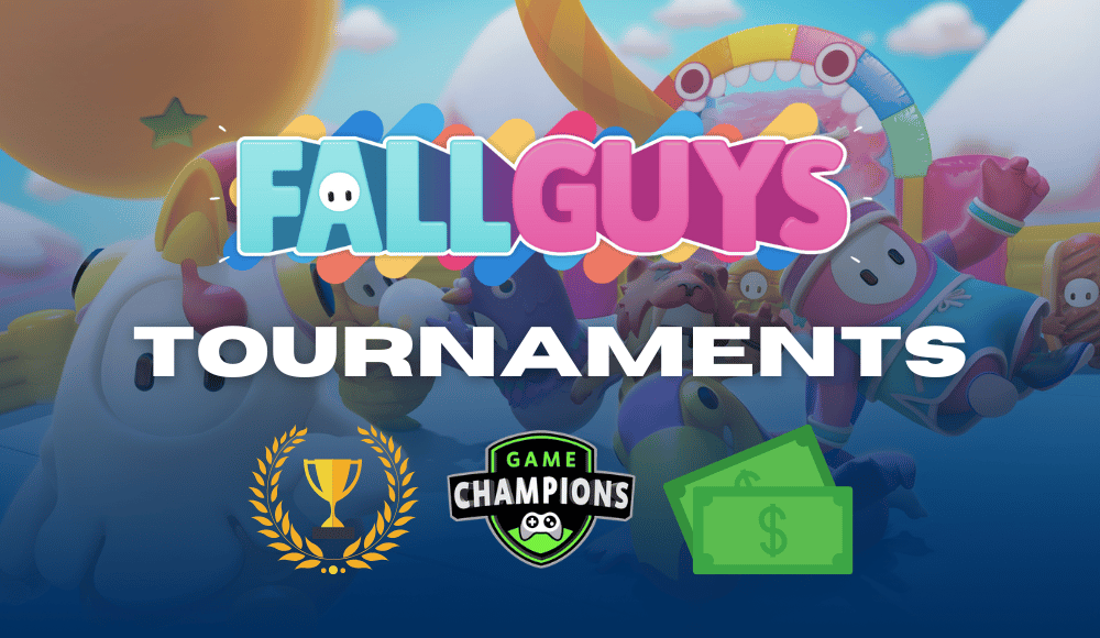 Fall Guys torneios com prêmios em dinheiro