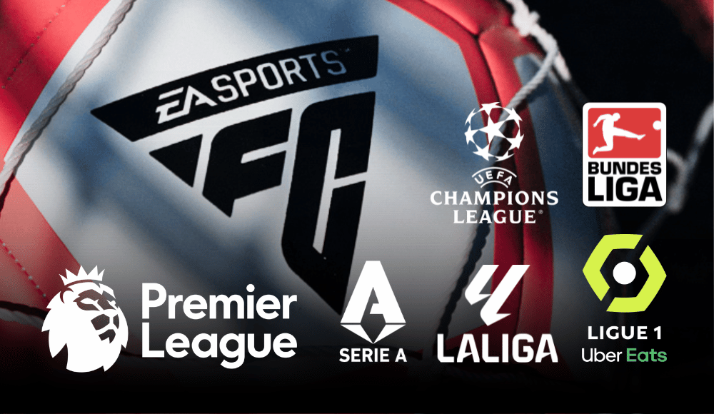 EA FC 24 Todas as ligas e clubes no FIFA 24